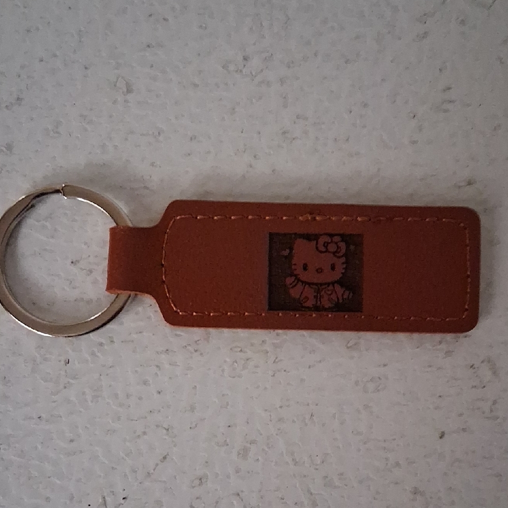 Hello Kitty Brown Keychain Accessory